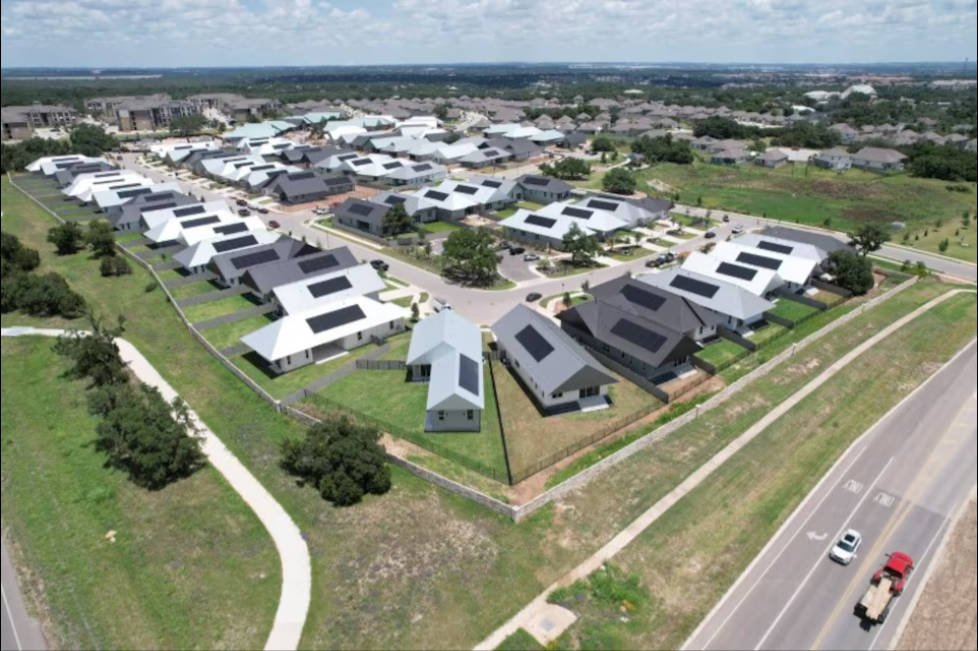 3D Printed Homes in Wolf Ranch, Georgetown, Texas